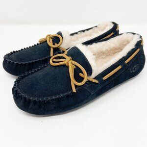 UGG | Dakota Slipper Black Suede Women's 6